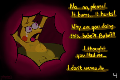 balls begging_for_mercy bodily_fluids burning_sensation cruelty crying dialogue digestion eyelashes fatal_vore flaccid genitals gynomorph imminent_death internal intersex lipstick liquid makeup navel nude organs page_number partially_submerged penis semi-anthro speech_bubble stomach stomach_acid tears unwilling_prey vore pincoosh nintendo pokemon generation_1_pokemon pikachu pokemon_(species) 3:2 comic digital_media_(artwork) signature