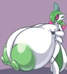 areola big_areola big_breasts big_nipples black_sclera breast_squish breasts female green_areola green_hair green_nipples hair hand_on_breast hand_on_own_breast huge_areola huge_breasts huge_nipples hyper hyper_areola hyper_breasts hyper_nipples nipples not_furry pupils purple_background red_eyes simple_background solo squish white_body petronoise nintendo pokemon future_pokemon generation_9_pokemon humanoid iron_valiant paradox_pokemon pokemon_(species) 2023 cel_shading colored digital_media_(artwork) hi_res shaded