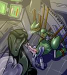 anthro arthropod ball_gag bdsm blindfold bondage bound cum cum_on_penis cum_string erection gag hi_res insect inside kingofacesx machine male mechanical nintendo open_mouth orgasm penis penis_milking pokémon red_penis room scyther shadow shiny video_games
Rating: Explicit
Score: 5
User: toh
Date: November 16, 2013