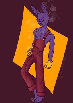 anthro big_bulge biped bite biting_lip biting_own_lip bodily_fluids bulge clothed clothing detailed_bulge erection erection_under_clothing frustrated genital_fluids genital_outline male male_anthro nipples penis_outline precum precum_through_clothing self_bite solo standing steam wet wet_clothing sherlocks_corner glitch_productions the_amazing_digital_circus jax_(tadc) lagomorph leporid mammal rabbit hi_res
