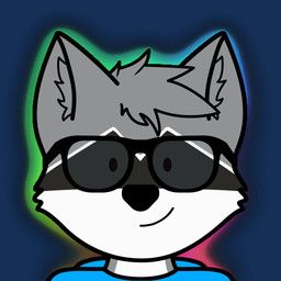 anthro clothing eyewear fur glasses grey_body grey_fur hoodie male solo topwear nimo nimo_raccoon mammal procyonid raccoon 1:1 animated animated_gif short_playtime