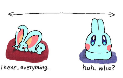 ambiguous_gender big_ears biped bipedal_feral blue_eyes blush blush_stickers directional_arrow ears_back feral fluffy fluffy_tail fur looking_at_viewer mouthless notched_ear pivoted_ears semi-anthro solo tail teal_body teal_fur text ayamal1go kirby_(series) kirby_and_the_forgotten_land nintendo elfilin alien chinchillid mammal rodent starling_(kirby) 2026 digital_drawing_(artwork) digital_media_(artwork) english_text meme male_(lore)