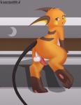 against_wall anthro balls bottomless brown_eyes butt fur looking_at_viewer male nintendo nude orange_fur paws penis perineum pokémon presenting presenting_hindquarters raichu simple_background solo tapering_penis video_games warden006
Rating: Explicit
Score: 16
User: Ichy
Date: September 14, 2013