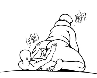 5_toes anus big_anus big_butt butt butt_grab duo feet female female_on_top female_penetrated hand_on_butt humanoid_feet lying male male/female male_on_bottom male_penetrating male_penetrating_female not_furry nude on_bottom on_top penetration penile penile_penetration penis_in_vagina plantigrade presenting puffy_anus reverse_cowgirl_position sex simple_background slightly_chubby spread_butt spreading squeezing straddling thick_thighs toes vaginal vaginal_penetration wide_hips renabu alien human mammal line_art monochrome pictographics