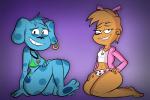 aged_up anthro bikini blue_body blue_fur brown_body brown_fur clothing collar duo ear_piercing feet female fur nervous panties piercing smile swimwear two-piece_swimsuit underwear scobionicle99 berenstain_bears blue's_clues nickelodeon blue_(blue's_clues) sister_bear bear canid canine canis domestic_dog mammal 2016 3:2 digital_media_(artwork) hi_res