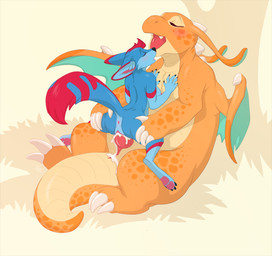 anus blue_body blue_fur bodily_fluids cowgirl_position cum cum_in_vagina cum_inside cum_on_anus cum_on_knot cum_on_penis duo erection eyes_closed female female_on_top female_penetrated from_front_position fur genital_fluids genitals interspecies knot larger_male leaking leaking_cum leg_markings male male/female male_on_bottom male_penetrating male_penetrating_female markings mastery_position nude on_bottom on_top penetration penile penile_penetration penis penis_in_vagina pokephilia raised_tail red_body red_fur sex size_difference smaller_female smaller_penetrated socks_(marking) spread_legs spreading straddling tail vaginal vaginal_penetration vulva wings acidapluvia nintendo pokemon silvaentys canid canine dragonite fox generation_1_pokemon mammal pokemon_(species) 2017