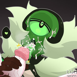 1_eye big_eyes bodily_fluids cum cum_in_mouth cum_inside cum_on_face duo fellatio female genital_fluids genitals green_body green_skin green_tongue heart_symbol licking licking_tip male not_furry oral penile penis penis_lick penis_on_tongue sex sharp_teeth solo_focus teeth tongue tongue_out eggshoppe cartoon_network steven_universe nephrite_(steven_universe) alien alien_humanoid cyclops gem_(species) humanoid nephrite_(gem_species) 1:1 2018 hi_res