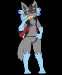 alternate_color anthro anthrofied bikini clothing dessert female flat_chested food genitals ice_cream multi_tail pussy solo swimwear tail two-piece_swimsuit raveneevee nintendo pokemon fan_character may_(kojondian) generation_3_pokemon generation_4_pokemon generation_5_pokemon hybrid lucario mammal pokemon_(species) poochyena zoroark 2019 5:6 alpha_channel digital_media_(artwork) hi_res