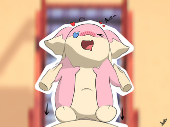 beach beach_chair blush blush_lines bodily_fluids bulge disembodied_hand drooling duo female genitals heart_(marking) held_up interspecies male male/female markings one_eye_closed penetration penile penile_penetration penis penis_in_vagina pokemon_speak pokephilia saliva semi-anthro vaginal vaginal_penetration vulva av8r nintendo pokemon anon audino generation_5_pokemon human humanoid mammal pokemon_(species) 4:3 cel_shading hi_res shaded