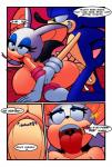 anthro big_breasts big_penis breasts duo female genitals huge_breasts huge_penis male membrane_(anatomy) membranous_wings penis sex wings cloudz superbunnygt sega sonic_the_hedgehog_(series) rouge_the_bat sonic_the_hedgehog bat eulipotyphlan hedgehog mammal absurd_res comic hi_res