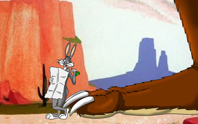 3_toes 4_fingers anthro biped black_eyes blue_sky brown_body brown_fur buckteeth cactus canyon carrot casual_nudity cheek_tuft claws close-up clothing desert duo eyebrows faceless_anthro faceless_character faceless_macro faceless_male facial_tuft feet fingers food foot_fetish foot_focus foot_shot foot_tuft full_foot_pawpads full_pad fur gloves grey_body grey_fur handwear head_tuft heel holding_carrot holding_food holding_map holding_object holding_vegetable humanoid_feet leg_tuft long_ears looking_at_map macro macro_focus male map multicolored_body multicolored_fur nude open_mouth outside paws pink_nose plant plantigrade raised_eyebrow raised_heel rock screencap screencap_background scut_tail short_tail sky soles standing tail tan_body tan_skin tan_soles teeth tiptoes toe_claws toe_tuft toes tuft two_tone_body two_tone_feet two_tone_fur vegetable vein veiny_feet whiskers white_body white_clothing white_fur white_gloves white_handwear white_sclera white_toe_claws wrinkled_feet wrinkles fairytalesartist zgrooz looney_tunes warner_brothers bugs_bunny wile_e._coyote canid canine canis coyote lagomorph leporid mammal rabbit 2019 artist_collaboration colored detailed digital_drawing_(artwork) digital_media_(artwork) hi_res mixed_media shaded