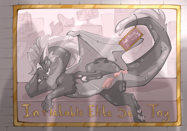 anus balloon balloon_fetish black_body crossgender female feral genitals horn hypnosis identity_death inflatable latex lying magazine mind_control paws presenting presenting_anus presenting_vulva price sex_shop sex_toy solo toy transformation vulva wings rin_chi european_mythology mythology animate_inanimate dragon living_inflatable mythological_creature mythological_scalie scalie western_dragon hi_res