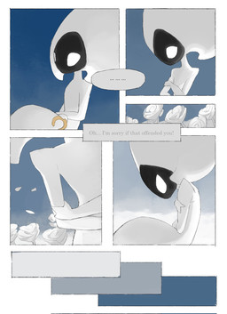 biped black_body detailed_background dialogue empty_eyes female female_humanoid flower mouthless not_furry offscreen_character plant rose_(flower) sitting solo speech_bubble talking_to_another text white_body white_eyes white_rose darkdog hollow_knight:_silksong hollow_knight_(franchise) team_cherry lace_(hollow_knight:_silksong) humanoid 2025 comic digital_drawing_(artwork) digital_media_(artwork) english_text hi_res