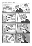 2020 4koma 5_fingers aniapt_(manga) anthro bear black_nose boba_bearstein bodily_fluids cheek_spots cheek_tuft clothed clothing comic conjoined_speech_bubble controller count credit_count cute_fangs defeated determined dialogue digital_media_(artwork) directional_arrow disappointed duo electronics english_text expression_avatar facial_tuft fingers fluffy fluffy_tail furniture game_controller game_screen greyscale hair happy heart_nose heart_symbol holding_controller holding_game_controller holding_object hoodie inside looking_away male male/male mammal mephitid messy_hair monochrome multicolored_body number open_mouth open_smile pattern_background pointy_speech_bubble remote_control screen screentone simple_background skunk smile smiley_face speech_bubble sweat sweatdrop table tail tapirclip television text textured_background title title_screen topwear tuft two_tone_body viewer_count wireless_controller