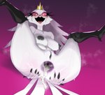 after_anal after_sex afterglow anthro anus beak big_anus big_breasts black_nipples bodily_fluids breasts butt crown cum cum_in_ass cum_inside erect_nipples feather_hair feathers female gaping gaping_anus genital_fluids genitals glistening glistening_breasts glistening_butt headgear leaking_cum looking_at_viewer makeup mascara mature_anthro mature_female nipples nude nude_anthro nude_female orgasm_face pink_eyes plump_labia pseudo_hair purple_anus pussy running_makeup running_mascara smile solo spread_anus spread_butt spreading sweat sweaty_breasts sweaty_butt tail tail_feathers tears tears_of_pleasure tiara tongue tongue_out white_body white_feathers mdthetest helluva_boss stella_(helluva_boss) avian bird owl owl_demon 2025 hi_res