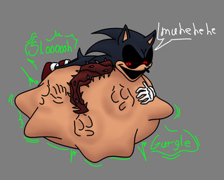 abdominal_bulge ambiguous_gender ambiguous_prey anthro digestion face_imprint grey_background group hand_imprint hand_on_belly imprint laugh lying male multiple_prey on_front onomatopoeia open_mouth open_smile simple_background smile sound_effects text unwilling_prey vore wide_smile sarahjingle sega sonic.exe_(creepypasta) sonic_the_hedgehog_(series) kolossos sonic_the_hedgehog eulipotyphlan hedgehog mammal 2026 colored english_text hi_res