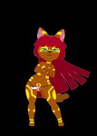 anthro dancing female solo adesertdweller ankha_zone zahra_(dwell) canid canine canis jackal mammal animated hi_res short_playtime