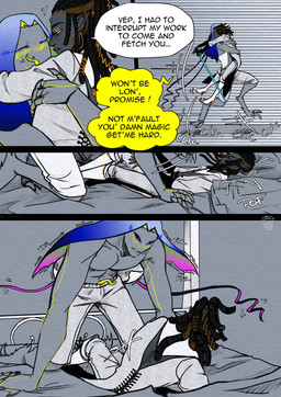 after_kiss bed bedroom boots cane clothing dialogue duo femboy footwear furniture genitals high_heeled_boots high_heels lifting lifting_partner lying lying_on_bed male male/male on_back on_bed penis penis_poking_out profanity shoes tapering_penis text tongue tongue_out helfyr nobodick on_the_tip_of_the_tongue stisefaris_(ottott) vep_(ottott) animal_humanoid arthropod arthropod_humanoid butterfly butterfly_humanoid elf human humanoid insect insect_humanoid lepidopteran lepidopteran_humanoid mammal mammal_humanoid absurd_res colored comic english_text hi_res