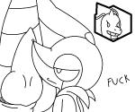 ambiguous_gender black_and_white bored dragon dragonite english_text feral inkitsuyasha knot male monochrome nintendo nuzzle penis pokémon size_difference smile smirk snivy text video_games
Rating: Explicit
Score: 5
User: Luminocity
Date: February 15, 2014