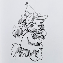 anthro clothing container cup dress female hat headgear headwear solo tea_cup witch_hat 90percentdenny 90_percent_studios drawtober purrfect_apawcalypse unnamed_character domestic_cat felid feline felis mammal 1:1 2022 hi_res
