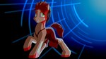 16:9 absurd_res art3mis clothing dress equid equine female friendship_is_magic green_eyes hair hasbro hi_res horse mammal my_little_pony pony ready_player_one red_clothing red_dress red_hair smile solo widescreen