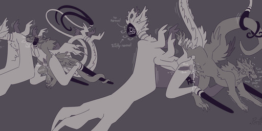 4_eyes 6_arms 8_wings all_fours animal_genitalia animal_penis anthro anthro_on_feral anthro_penetrated anus ass_to_ass balls bestiality blush blush_lines bodily_fluids breasts breath butt canine_genitalia canine_penis cum cum_in_vagina cum_inside doggystyle duo erection eyewear female female_on_feral female_penetrated feral feral_penetrating feral_penetrating_anthro feral_penetrating_female forked_tail from_behind_position fur gabriel_(pantheggon) genital_fluids genitals glasses grey_body halo_horns hand_on_cheek heart_symbol hip_wings horn impregnation internal interspecies knot knot_tugging knotting larger_anthro larger_female larger_sub leg_pull long_tail male male/female male_penetrating male_penetrating_female mounting multi_arm multi_eye multi_limb multi_wing nude open_mouth panting penetration penile penile_penetration penis penis_in_vagina sex sheath simple_background size_difference small_breasts smaller_feral smaller_male smaller_top submissive tail teeth text tongue tongue_out unusual_anatomy unusual_tail unusual_wing_placement vaginal vaginal_penetration vulva wearing_glasses white_body wingarms wings pantheggon mythology rei_(rei.41) dragon furred_dragon furred_scalie mythological_creature mythological_scalie scalie winged_dragon 2026 absurd_res digital_drawing_(artwork) digital_media_(artwork) hi_res signature