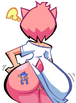 5_fingers anthro big_butt bodily_fluids butt butt_crush clothing confusion cum dazed female female_anthro fingers genital_fluids genitals larger_female macro male male/female micro oblivious penis question_mark shirt short_tail simple_background size_difference smaller_male spiral spiral_eyes tail toony topwear vulva white_background sabs sega sonic_the_hedgehog_(series) amy_rose sonic_the_hedgehog eulipotyphlan hedgehog humanoid mammal hi_res