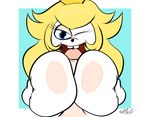 big_breasts black_outline breast_play breasts duo female first_person_view genitals huge_breasts male male/female one_eye_closed outline penis sex titfuck mrmasskie mario_bros mario_plus_rabbids_kingdom_battle nintendo raving_rabbids rayman_(series) ubisoft rabbid_peach lagomorph mammal rabbid absurd_res crossover digital_media_(artwork) half-length_portrait hi_res portrait