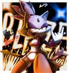 anthro breasts cleavage clothed clothing female guitar musical_instrument musician plucked_string_instrument rock_star solo string_instrument text yellow_eyes nancher sega sonic_the_hedgehog_(series) blaze_the_cat domestic_cat felid feline felis mammal 2009 english_text