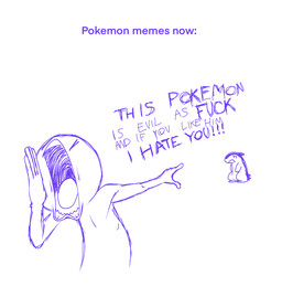 ambiguous_gender bruh chibi duo ears_down eyes_closed frown gesture gums_(mouth) gums_showing hand_gesture open_mouth pivoted_ears pointing pointing_at_another profanity rough_lines screaming teeth yelling bloop284 2024_pokemon_gigaleak nintendo pokemon generation_2_pokemon humanoid pokemon_(species) typhlosion blue_and_white digital_media_(artwork) hi_res meme monochrome procreate_(artwork) sketch