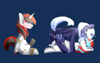 bdsm black_hair blue_eyes blue_fur blue_hair bondage bound equine eyelashes female fur group hair horn horse male mammal multicolored_hair my_little_pony oddend orange_eyes penis pony pussy red_eyes red_hair smile teasing tongue white_fur white_hair winged_unicorn wings
Rating: Explicit
Score: 8
User: Oddends
Date: December 27, 2014 bdsm black_hair blue_eyes blue_fur blue_hair bondage bound equine eyelashes female fur group hair horn horse male mammal multicolored_hair my_little_pony oddend orange_eyes penis pony pussy red_eyes red_hair smile teasing tongue white_fur white_hair winged_unicorn wings
Rating: Explicit
Score: 8
User: Oddends
Date: December 27, 2014