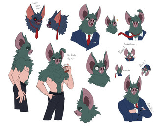 clothed clothed_humanoid clothed_male clothing for_a_head male red_eyes simple_background solo topless topless_humanoid topless_male white_background white_eyes astral-veil dispatch sonar_(dispatch) animal_head animal_humanoid bat bat_humanoid humanoid mammal mammal_humanoid 2026 absurd_res colored hi_res