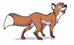 2014 ambiguous_gender black_body black_fur black_nose brown_body brown_fur canid canine digital_media_(artwork) digitigrade dipstick_tail disney feral fox fur hi_res leg_markings looking_back mammal markings multicolored_body multicolored_fur multicolored_tail nude open_mouth red_fox side_view simple_background socks_(marking) solo tail tail_markings the_fox_and_the_hound tod_(tfath) true_fox tuke two_tone_tail white_background white_body white_fur