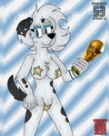 anthro anthrofied argentina big_breasts blue_eyes blue_makeup breasts champion covering covering_breasts covering_crotch covering_pussy female nude soccer solo sport star thick_thighs world_cup dvan_arts_(artist) 101_dalmatian_street 101_dalmatians disney fan_character vanny_(whistlerarts29) canid canine canis dalmatian domestic_dog mammal digital_media_(artwork) hi_res