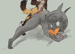 ahegao anthro arched_back ass_up athletic bent_over big_butt big_tail bodily_fluids breath butt butt_slap colored_nails curled_tail dominant dominant_male duo ear_fins faceless_character faceless_male female fin flat_chested from_behind_position fur fur_pattern fuzzy_tail grey_background grey_body hair huge_tail jack-o'_pose larger_female looking_pleasured male male/female motion_lines multicolored_body multicolored_fur nails nude orange_eyes orange_hair panting pose presenting presenting_hindquarters raised_tail sex simple_background size_difference slap smaller_male spanking spread_legs spreading standing_doggystyle stretching submissive submissive_female sweat tail thick_thighs tongue tongue_out wide_stance twistedteeth emille_selachi fari_paredes african_wild_dog canid canine fish hybrid mammal marine shark 2021