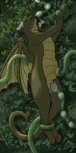 abdominal_bulge belly big_belly caressing curling_tail egg egg_in_mouth egg_in_vagina egg_insertion eyes_closed feet female feral fingers genitals horn lying multicolored_body neck_bulge nude on_side open_mouth oral oral_egg_insertion oral_penetration ovipositor penetration pinned plant pregnant pregnant_female pregnant_feral scales sleeping solo sound_effects spreading swallowing tail tentacle_ovipositor tentacles text vaginal vaginal_penetration vines vulva wings furryrawruwu88 mythology dragon mythological_creature mythological_scalie scalie 1:2 2026 absurd_res artist_name colored digital_drawing_(artwork) digital_media_(artwork) english_text full-length_portrait hi_res portrait shaded signature watermark