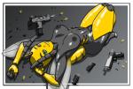 arthropod_abdomen breasts exoskeleton female grey_body grey_exoskeleton gun lying multicolored_body multicolored_exoskeleton nipples non-mammal_breasts nude on_back ranged_weapon simple_background solo two_tone_body two_tone_exoskeleton weapon yellow_body yellow_exoskeleton o0-rock-leone-0o vektra_hektorian animal_humanoid arthropod arthropod_humanoid humanoid hymenopteran insect omega_wasp wasp hi_res