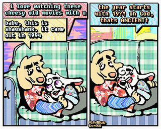 2_panel_comic aloha_shirt anthro cheek_spots clothing cuddling dialogue duo ears_down eyes_closed floppy_ears fur half-closed_eyes humor male narrowed_eyes open_mouth open_smile pattern_clothing pattern_shirt pattern_topwear pivoted_ears shirt smile speech_bubble teeth text tooth_gap topwear white_body white_fur wide_eyed yellow_body yellow_fur rawdawgcomics bingus_(rawdawgcomics) stahli_(rawdawgcomics) bird_dog canid canine canis domestic_dog golden_retriever hunting_dog lagomorph leporid mammal rabbit retriever 5:4 comic english_text
