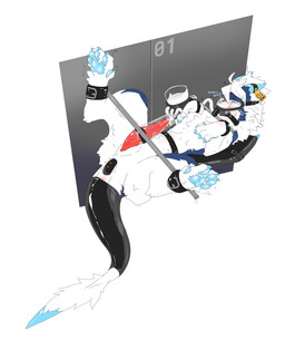 2_horns anal anal_penetration animal_genitalia animal_penis arms_tied bdsm belt big_penis blue_body blue_claws blue_fur blue_horn blue_pawpads blush bodily_fluids bondage bound cetacean_genitalia cetacean_penis claws clothing cum cum_circulation cum_container cum_in_mouth cum_in_self cum_inside drinking drinking_cum drinking_own_cum ear_piercing ear_tag feral forced forced_orgasm fur furgonomics genital_fluids genital_slit genitals horn legs_tied long_tail lying male mane mask object_in_ass on_back orgasm pawpads penetration penile penis penis_milking penis_milking_machine piercing restrained restraints sex_toy sex_toy_in_ass sex_toy_insertion shaking simple_background solo spreader_bar spreading swallowing tail tail_clothing tail_sleeve tapering_penis trembling vibrator vibrator_in_ass white_background white_body white_fur white_mane gagaga_ram mythology aren_(luterre) dragon furred_dragon furred_scalie mythological_creature mythological_scalie scalie wingless_dragon absurd_res digital_drawing_(artwork) digital_media_(artwork) hi_res