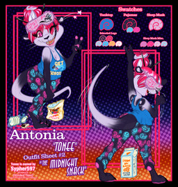abstract_background accessory anthro big_breasts blindfold breasts chopsticks clothing eyemask eyewear female frames fur gesture hair hair_accessory hair_bun hair_over_eye hair_sticks half_eaten_food hand_gesture highlights_(coloring) junk_food lipstick looking_at_viewer makeup mask multicolored_body multicolored_fur one_eye_closed pajama_bottoms pajama_pants pajamas shirt singing sleep_mask smile smiling_at_viewer snack_food solo tank_top text text_box text_on_clothing text_on_topwear topwear two_tone_body two_tone_fur v_sign whiskers wide_hipped_female wide_hips wink winking_at_viewer wastedtimeee mammal mustelid otter sea_otter absurd_res english_text hi_res