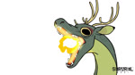 big_eyes breath_powers elemental_manipulation fire fire_breathing fire_manipulation green_body grin humor looking_at_viewer male open_mouth simple_background smile solo teeth tongue white_background serareldeer mythology nidhogg dragon mythological_creature mythological_scalie scalie 16:9 2021 animated english_audio frame_by_frame hi_res short_playtime sound voice_acted webm widescreen