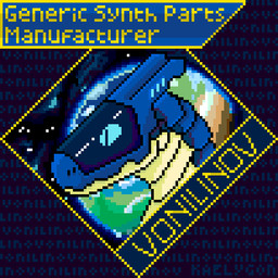 ambiguous_gender anthro blue_body countershading detailed_background fake_advertisement logo machine metallic_body nebula planet smile solo space star text tiena robot robot_anthro synth_(vader-san) 1:1 aliasing animated digital_media_(artwork) english_text low_res pixel_(artwork)