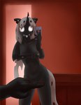 anthro areola breasts electronics fail female genitals looking_at_viewer mirror mirror_selfie nipples phone pussy selfie solo tongue tongue_out white_areola white_nipples warskunk_(artist) friendship_is_magic hasbro my_little_pony one_finger_challenge fan_character silver_lies arthropod changeling 2018 digital_media_(artwork) hi_res meme portrait three-quarter_portrait