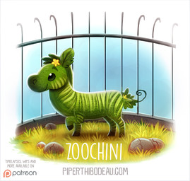 ambiguous_gender beady_eyes black_eyes fence feral flower food fruit grass humor leaf plant pun rock simple_background solo squash_(fruit) vegetable visual_pun white_background zucchini piper_thibodeau equid equine food_creature mammal zebra digital_media_(artwork) digital_painting_(artwork) painting_(artwork)