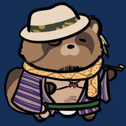 anthro asian_clothing beard black_nose brown_body bulge chibi clothing east_asian_clothing eyes_closed facial_hair fundoshi hat headgear headwear japanese_clothing kemono male moobs slightly_chubby solo underwear white_clothing white_fundoshi white_underwear yaki_arts xxl_woofia kagekuni_(xxl_woofia) canid canine mammal raccoon_dog tanuki 1:1 2025 alpha_channel low_res