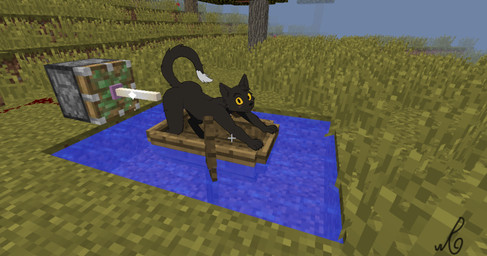 all_fours anthro black_body black_fur blush boat dipstick_tail fluffy fur imminent_anal looking_at_viewer male markings nude nude_anthro piston raised_tail solo stuck tail tail_markings vehicle watercraft yellow_eyes the_shady_zeraora microsoft minecraft minecraft_sheep_fucker mojang xbox_game_studios kachi_kin_(the_shady_zeraora) felid feline mammal adobe_photoshop_(artwork) digital_media_(artwork) hi_res
