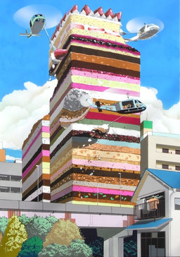 aircraft cake city cityscape dessert detailed_background food helicopter not_furry vehicle what zero_pictured snowisland9 detailed grandfathered_content