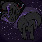 angry anthro big_butt blush butt female genitals laser nude open_mouth purple_body purple_skin pussy rear_view solo space spacecraft star trapped vehicle trout_(artist) paradox_interactive stellaris alien dimensional_horror monster 1:1 2017 digital_media_(artwork)