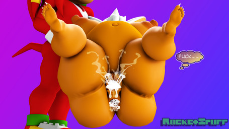 after_sex anthro big_breasts big_butt bodily_fluids breasts butt claws cum cum_drip cum_from_ass cum_from_vagina cum_in_ass cum_in_vagina cum_inflation cum_inside dripping duo excessive_cum excessive_genital_fluids faceless_character feet female fucked_silly genital_fluids genitals hand_on_head huge_breasts huge_butt humanoid_feet inflation lying male navel nipples nude on_back plantigrade soles spread_legs spread_vulva spreading text thick_thighs thought_bubble toe_claws vulva rocketspuff kabalmystic_(modeler) instant_loss_2koma sega sonic_the_hedgehog_(series) knuckles_the_echidna rouge_the_bat bat echidna mammal monotreme 16:9 3d_(artwork) 4k absurd_res digital_media_(artwork) english_text hi_res widescreen