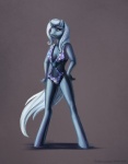 anthro anthrofied blue_hair breasts cleavage clothed clothing female hair horn long_hair looking_at_viewer smile solo swimwear tail cosmicunicorn friendship_is_magic hasbro my_little_pony mythology trixie_(mlp) equid equine mammal mythological_creature mythological_equine unicorn 2012